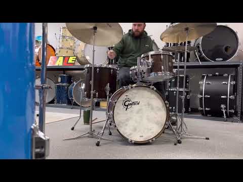 Gretsch USA Custom "Bop" Antique Maple Satin Drum Set