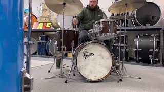 Video thumbnail for Gretsch USA Custom "Bop" Antique Maple Satin Drum Set by Hawthorne Drum Shop