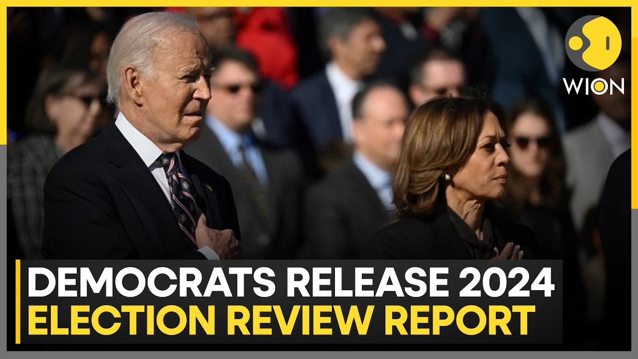 Democrats Unveil 2024 Election Assessment Report, 192-Page Doc Exposes Party Divisions | WION