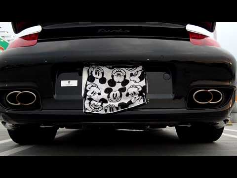 Porsche911Turbo Akrapovic sound
