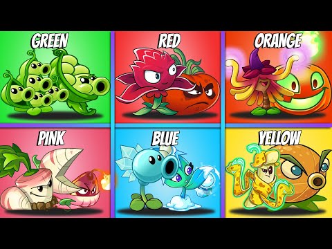 Best 6 Random Pair Team Plants Battlez - Who Will Win? - PvZ 2 Team Plants