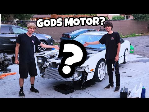 Swapping the BEST JDM Engine into this 240sx project car