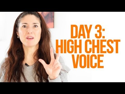 Expand Your Vocal Range: 28-Day Challenge - Day 3 (High Chest Voice)