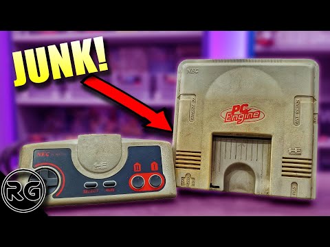 I paid $40 for this Yellowed JUNK PC Engine, can it be restored?!