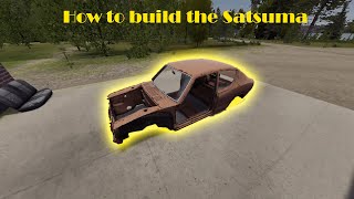 How to build the Satsuma in My Summer Car