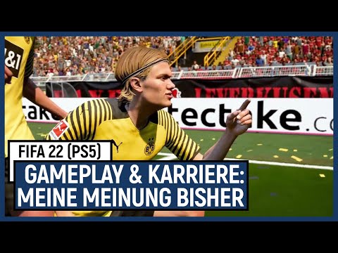 FIFA 22 (PS5): Meine Meinung zu Gameplay & Karrieremodus [deutsch review]