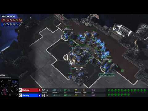 StarCraft 2 - ZvT Queen Bane Drop Allin vs Uthermal