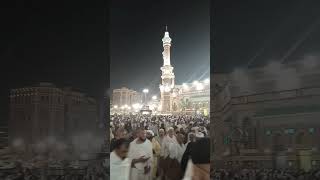 Download lagu Suasana akhir Ramadhan di pelataran Masjidil Haram mp3