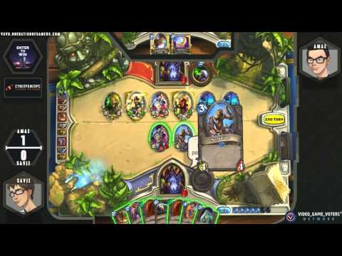 Hearthstone : VGVN Naxxramas Tournament Semi Finals - Amaz vs Savjz Game 2