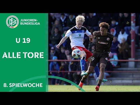 Hamburg-Derby & 10-Tore in Reutlingen | Alle Tore der A-Junioren-Bundesliga - Spieltag 8