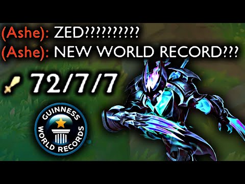 ZED 72 KILLS (WORLD RECORD)