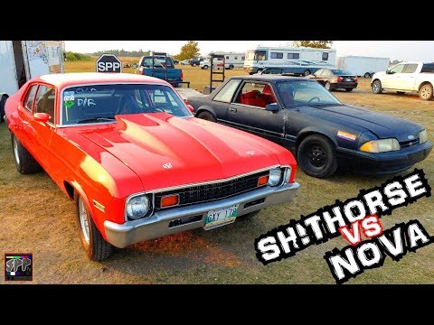 JUNKYARD 5.3 LS TURBO CARS DRAG RACING 1/8 MILE | SPP No Prep Shootout w/The Shithorse + BossaNova