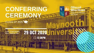 12.30PM Conferring Ceremony - Thursday 29 October -