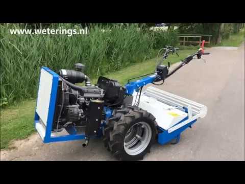 Nibbi G520 Hand tractor rotary tiller new model 2018