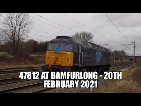 47812 at Bamfurlong - 20th February 2021