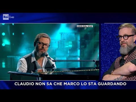 Marco Masini - Claudio Sacco canta "T'innamorerai" - Tali e Quali 22/11/2019