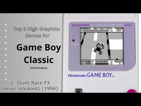 TOP 5 HIGH GRAPHICS GAMES FOR THE GB (Game Boy Classic)