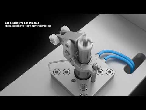 Festo DFST Pneumatic Conveyor Pallet Stopper Cylinder Walk Through