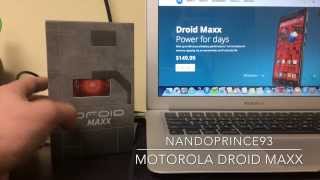 Motorola Droid Maxx Unboxing and Review