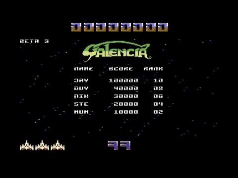 Galencia | Commodore 64 [ Beta 3 , 03. Juni 2017 ]