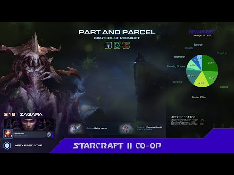 Masters of Midnight (Zagara P3 Solo) - StarCraft II Co-op Mutation (Brutal)
