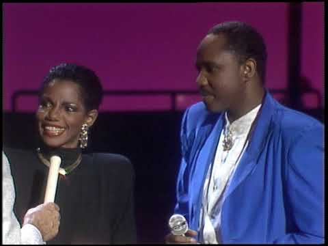 American Bandstand 1986- Interview Melba Moore and Freddie Jackson