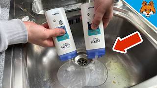 The Sadly Secret Trick with Shampoo in the Sink💥(Brilliant🤯)