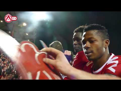 Feestvreugde na KVK-STVV