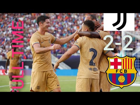 Extended Highlights, Juventus vs Barcelona ✅22/23 pre-season game