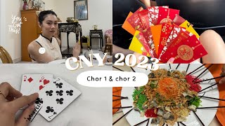 2023 CNY Vlog 🧧 | Speaking Bahasa Melayu Challenge, Broke A Chair While Gambling, Firecrackers