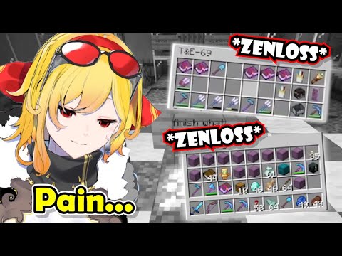Kaela Got The Biggest Zenloss Ever That Made Her Almost Quit Minecraft...【Hololive】