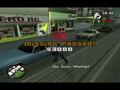 GTA San Andreas(with cheat codes)AIR RAID. PART 46