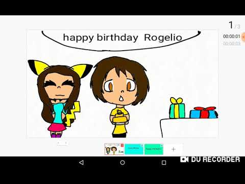 Happy birthday Rogelio