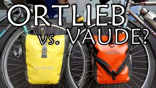 Ortlieb vs. Vaude Panniers: Our Experiences & Opinion // Bikes & Gear // Cycling Around the World