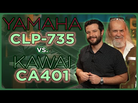 Best Digital Piano For Your Home: Yamaha CLP735 vs Kawai CA401