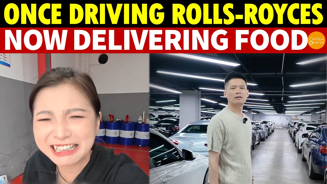 From Rolls-Royces to Delivering Food! China Garage Owner Reveals 30K Used Car Lots Shut in 6 Months