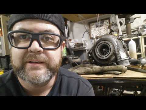 LBZ Duramax Turbo removal and cleaning