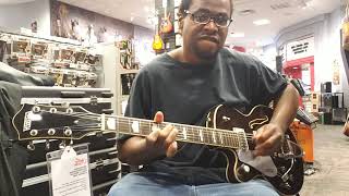 Video thumbnail for Playing a Gretsch G5657T Electromatic at Guitar Center in Las Vegas, NV (Part 1) by Christian Phifer