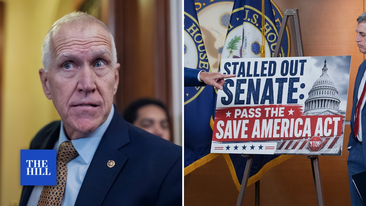 Video: Tillis Senate speech warns SAVE America Act cannot be implemented before midterms