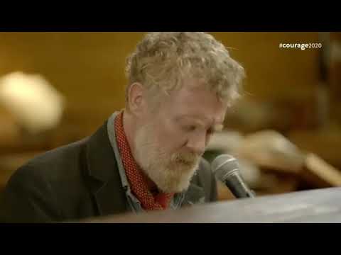 Glen hansard Bird of Sorrow (godly performance at Dublin national library)