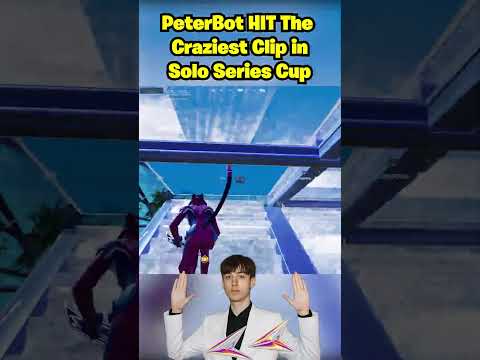 PeterBot HIT The Craziest Clip in Solo Series Cup #shorts