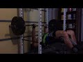 315 x 9 close grip decline bench press