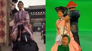 太省事？片场拍骑马戏演员直接骑人头上，网友：一看就不是马头 video