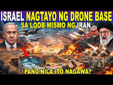 PANO NAGTAYO ng SIKRETONG DRONE BASE ang ISRAEL sa LOOB ng IRAN at GINAMIT ITO sa pag...