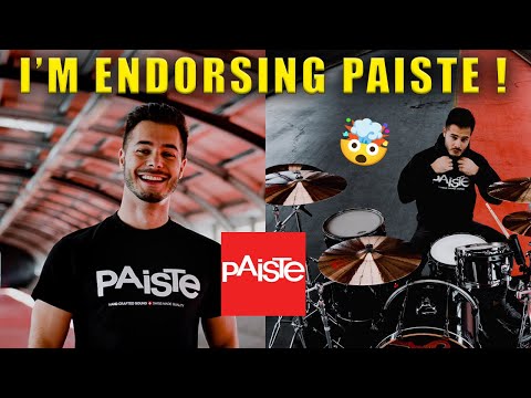 I'M ENDORSING PAISTE ! Visit of the Factory and Unpacking Cymbals