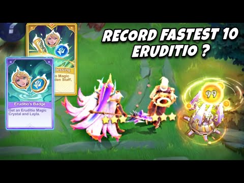 IS THIS THE FASTEST BUILD 10 ERUDITIO?? MAGIC CHESS GO GO