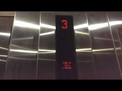 LOW ON OIL. Modded kone ecospace former Otis at the Double tree in west Bloomfield Michigan.