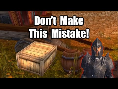 Never Open Food Crates in WOW Classic