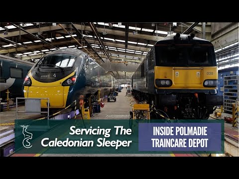 Inside The Caledonian Sleeper Depot