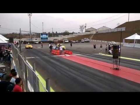 disputa entre o gol FLT da sapinho e o gol também FLT da polegar racing no motor day